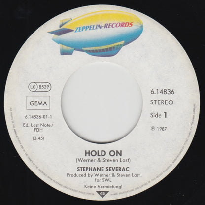 Stephane Sévérac : Hold On (7", Single, Promo)