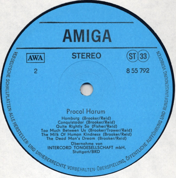 Procol Harum : Procol Harum (LP, Comp)