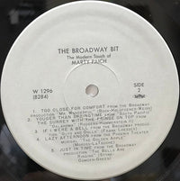 Marty Paich : The Modern Touch Of Marty Paich - The Broadway Bit (LP, Album, Mono, RE)