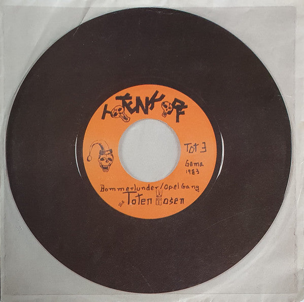 Die Toten Hosen : Bommerlunder / Opel Gang (7", Single, RE)