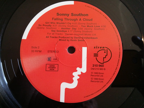 Sonny Southon : Falling Through A Cloud (LP, Album)