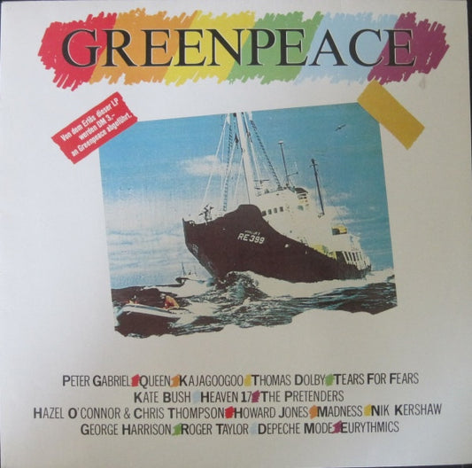 Various : Greenpeace (LP, Comp, Pos)