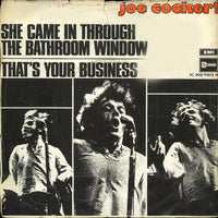 Joe Cocker : She Came In Through The Bathroom Window / That's Your Business (7", Single)