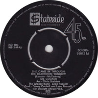 Joe Cocker : She Came In Through The Bathroom Window / That's Your Business (7", Single)