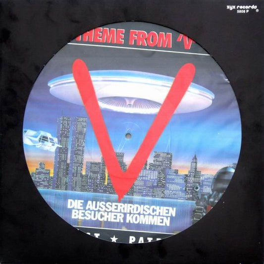 First Patrol : Theme From 'V' = Die Ausserirdischen Besucher Kommen (12", Pic)