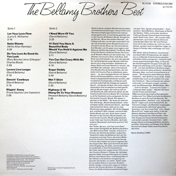 The Bellamy Brothers* : Best (LP, Comp, RE)