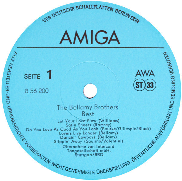 The Bellamy Brothers* : Best (LP, Comp, RE)
