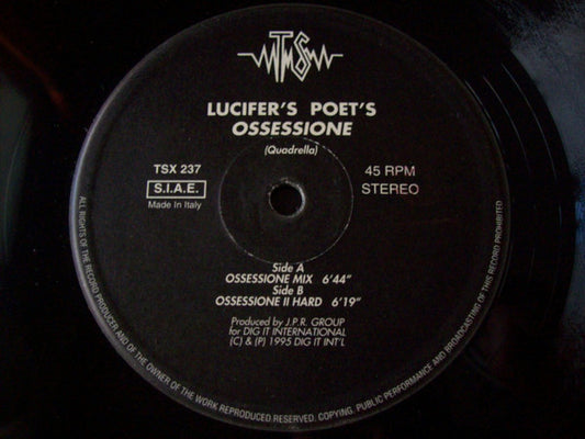 Lucifer's Poets : Ossessione (12")