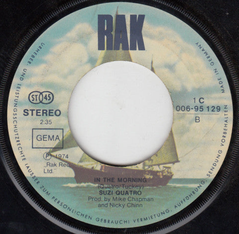 Suzi Quatro : Devil Gate Drive (7", Single)