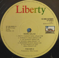 Fischer-Z : Word Salad (LP, Album, RE)