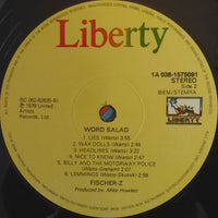 Fischer-Z : Word Salad (LP, Album, RE)