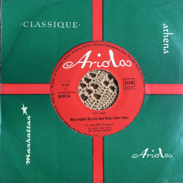 Elfie Pertramer : Was Machst Du Mit Dem Knie Lieber Hans / Wo Sind Deine Haare, August (7", Single, Mono)