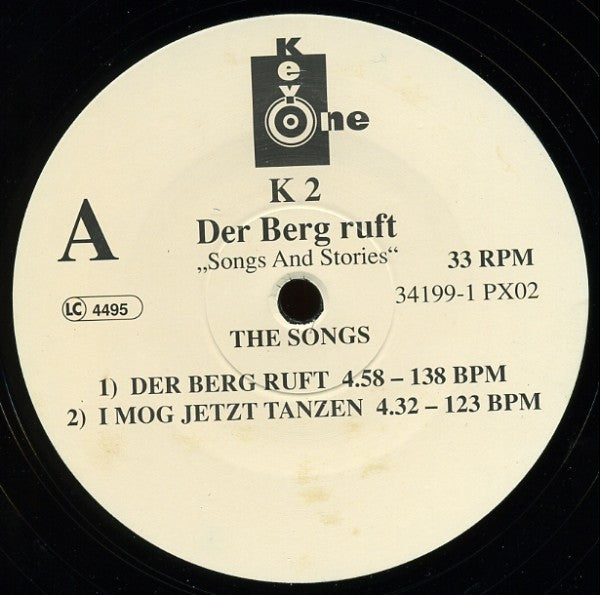 K2 (4) : Der Berg Ruft (2x12", Album, Ltd)