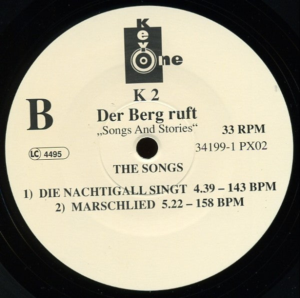 K2 (4) : Der Berg Ruft (2x12", Album, Ltd)