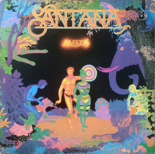 Santana : Amigos (LP, Album, Gat)