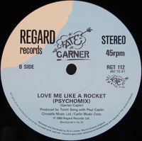 Kate Garner : Love Me Like A Rocket (12", Single)