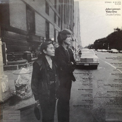 John Lennon & Yoko Ono : Double Fantasy (LP, Album, Blu)