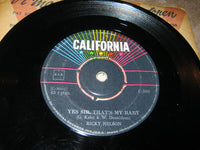 Ricky Nelson (2) : Yes Sir, That's My Baby / I'm All Through With You (7")