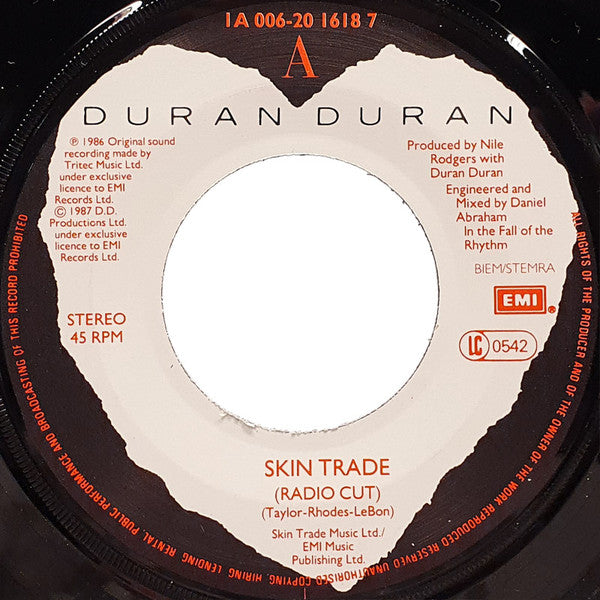 Duran Duran : Skin Trade (7", Single)