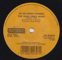 The Jimi Hendrix Experience : Purple Haze / The Wind Cries Mary (7", Mono)