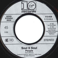 Soul II Soul : People (7", Single)