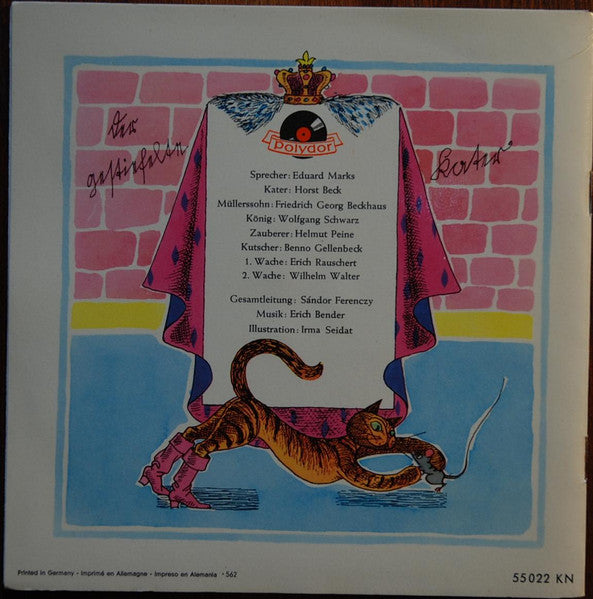 Gebrüder Grimm : Der Gestiefelte Kater (7", Mono)