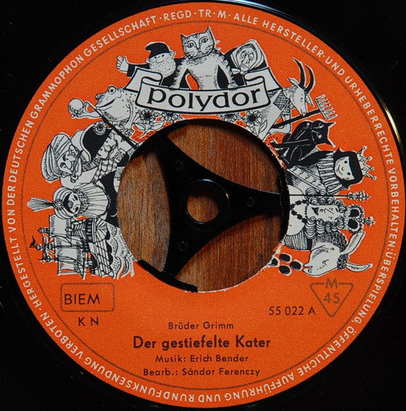 Gebrüder Grimm : Der Gestiefelte Kater (7", Mono)