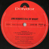 Jimi Hendrix : Isle Of Wight (LP, Album, 1st)