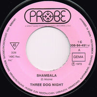 Three Dog Night : Shambala (7", Single, Mono)