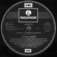Pet Shop Boys : Domino Dancing (12", Maxi)