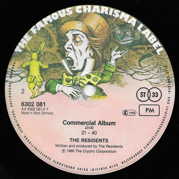 The Residents : Commercial Album (LP, Album)