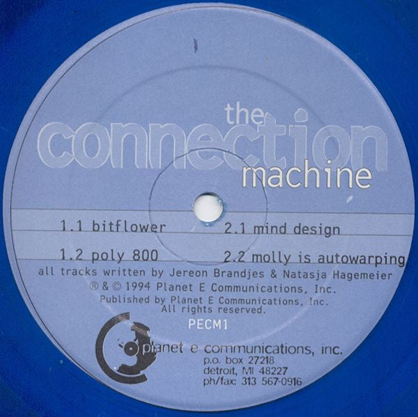 The Connection Machine : Bitflower (12", Blu)