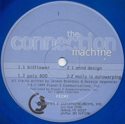 The Connection Machine : Bitflower (12", Blu)