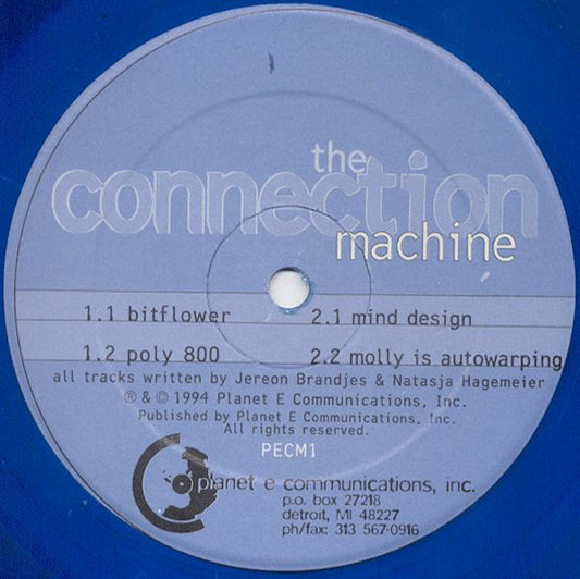 The Connection Machine : Bitflower (12", Blu)