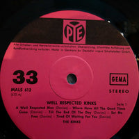 The Kinks : Well Respected Kinks (LP, Comp)