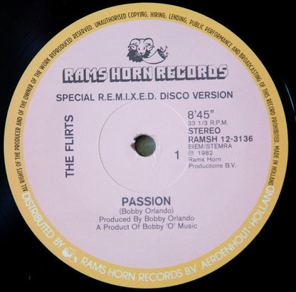 Rare Flirts “Passion” Disco Remix 12