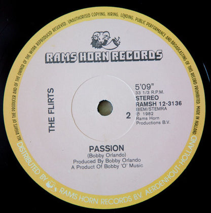 Rare Flirts “Passion” Disco Remix 12