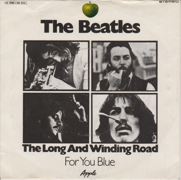 The Beatles : The Long And Winding Road (7", Single)