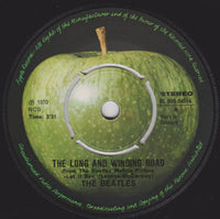 The Beatles : The Long And Winding Road (7", Single)