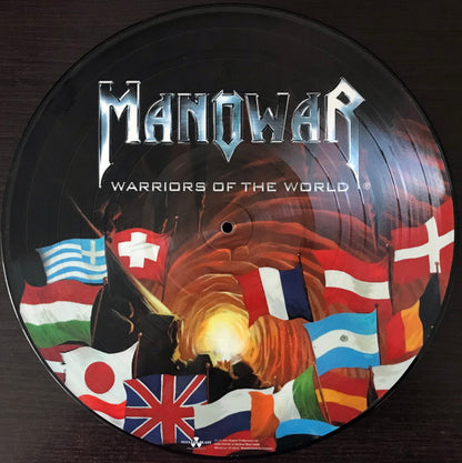 Manowar : Warriors Of The World (LP, Album, Ltd, Pic, "Li)