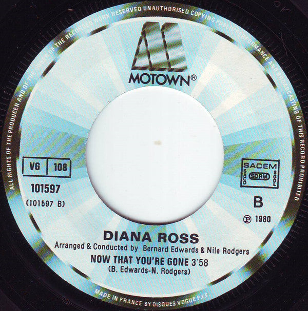 Diana Ross : Tenderness (7", Single)