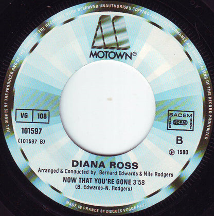 Diana Ross : Tenderness (7", Single)
