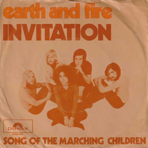 Earth And Fire : Invitation (7", Single, 3-P)