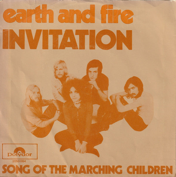 Earth And Fire : Invitation (7", Single, 3-P)