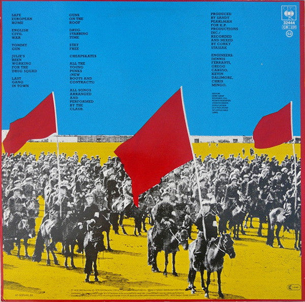 The Clash : Give 'Em Enough Rope (LP, Album, RE)