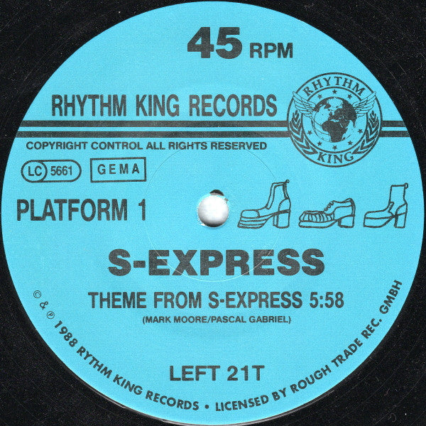 S-Express* : Theme From S-Express (12")