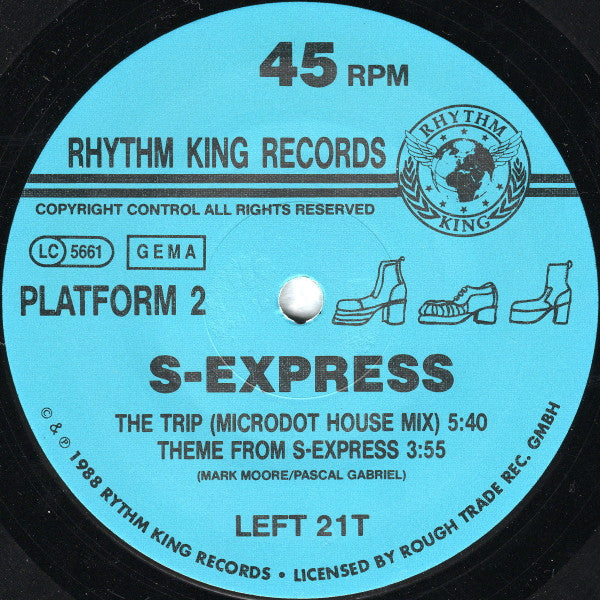 S-Express* : Theme From S-Express (12")