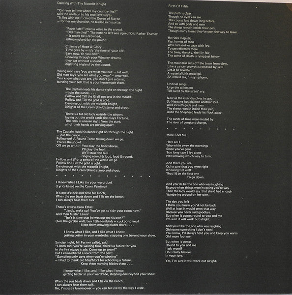 Genesis : Selling England By The Pound (LP, Album, RP, Lar)