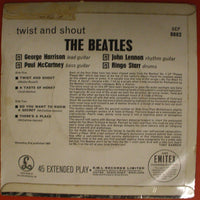 The Beatles : Twist And Shout (7", EP, Mono)