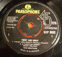 The Beatles : Twist And Shout (7", EP, Mono)
